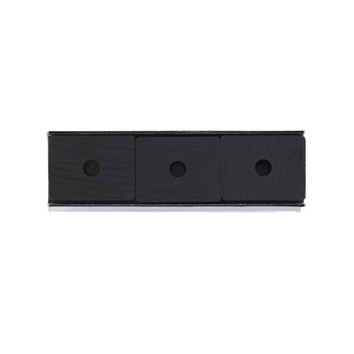 Master Magnetics Magnetic Sign Holder Pack - Magnetic Sign Holders for Door Frames, Metal Shelves, Whiteboards - Powerful Magnet - Retail EZ Grip Holder - 3" L x 1" W x 0.75" H - 25-Pack