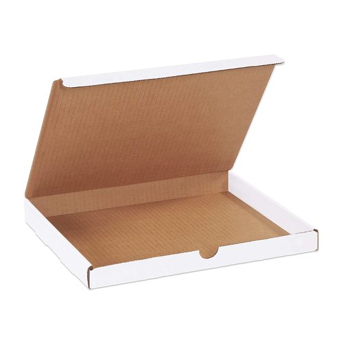 BOX USA Small Shipping Boxes 11.125"L x 8.75"W x 1"H, 50-Pack | Foldable Corrugated Cardboard Crush-Proof Box for Shipping, Packing, Moving and Storage