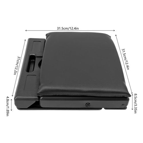 4-Level Height Adjustable Foot Rest for Under Desk at Work, Ergonomic Portable Foot Stool with Massage Cushion, Supports 80kg (176lbs), Suitable for Car,Office,Home