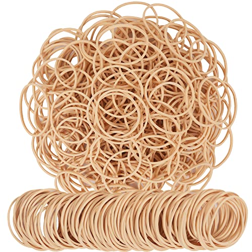 AIWOQI Size 16 Light Brown Rubber Bands 600 Pcs – Elastic Rubber Band