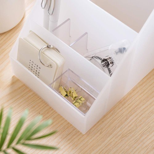 Poeland Multifunctional Desktop Management Organizer Makeup Storage Box Collection