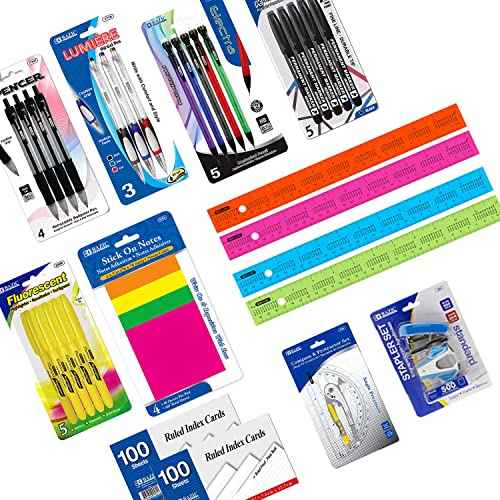 OMURA Learning | Back To School Bundle Kit For Middle/High School with Retails Value over $179.99 | 70 Pieces