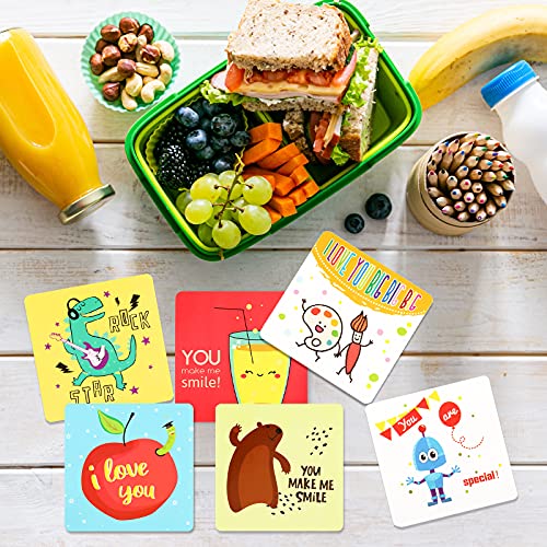 120 Kids Lunchbox Notes with 60 Styles - Inspirational & Fun Back to School Gift
