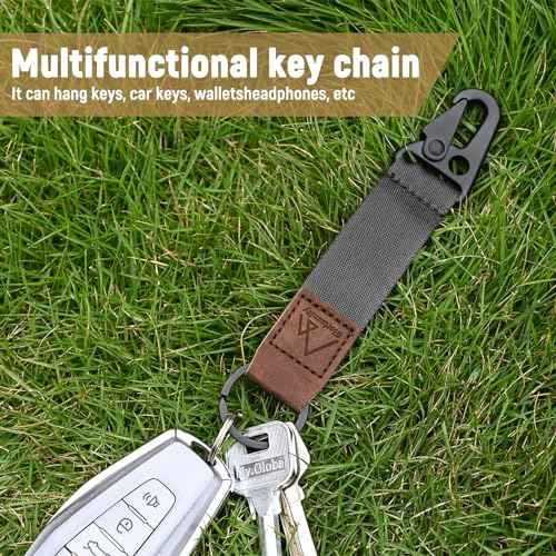 Hand Wrist Lanyard Key Chain Holder, Wristlet Strap for Key for Women & Men, Lanyard for Car Key (2 Piece)¡¦