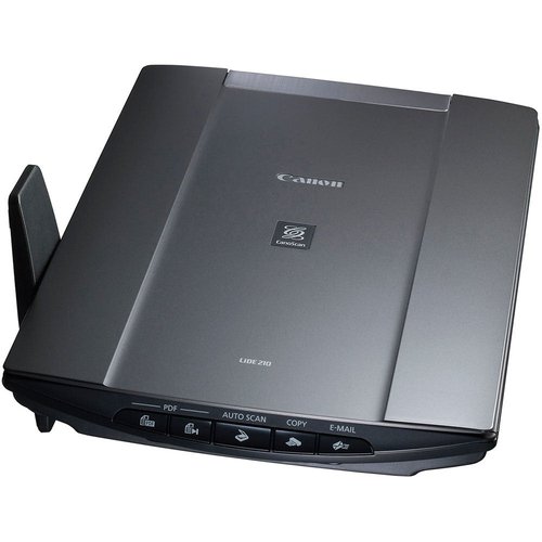 Canon Canoscan Lide 210 Flatbed Scanner - 4800 Dpi Optical - 48-Bit Color - 16-Bit Grayscale - Usb