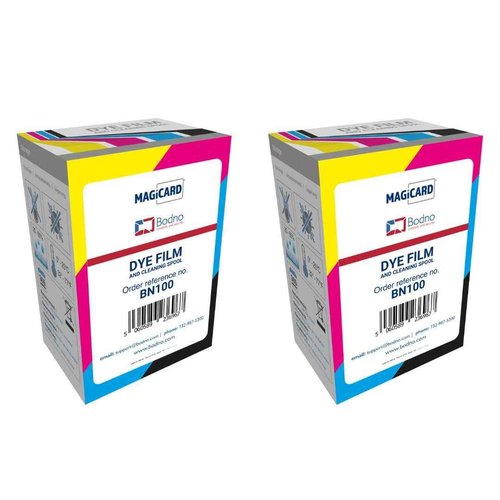 2 Pack - Magicard D BN100 Color Ribbon - YMCKO - 100 Prints