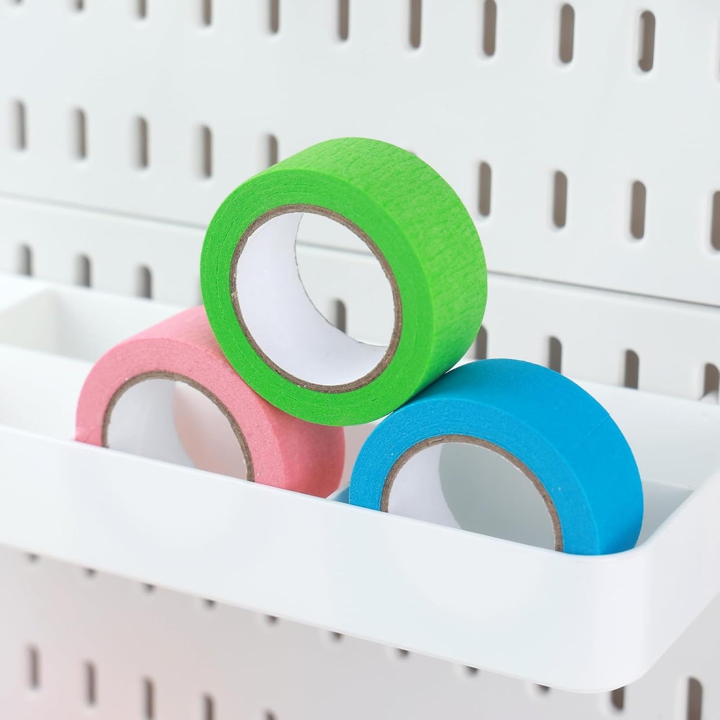 VGOODALL Washi Tape Set - 7PCS Colored Masking Tape for Arts & Crafts | 330 Feet x 1 Inch