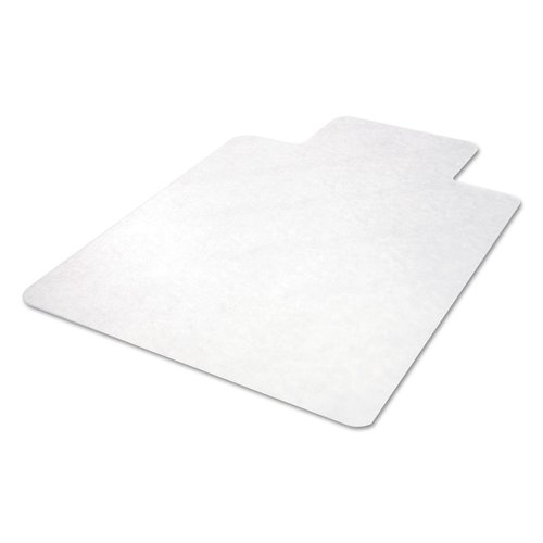 Alera Non-Studded Chair Mat for Hard Floor, 36" x 48", with Lip, Clear