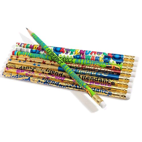 TCDesignerProducts Anderson's Attendance Pencil Tub, Fun & Colorful Pencils, Perfect for School Supplies, Classroom Rewards, Creative Writing, Party Favors, and Motivational Gifts, Set of 144