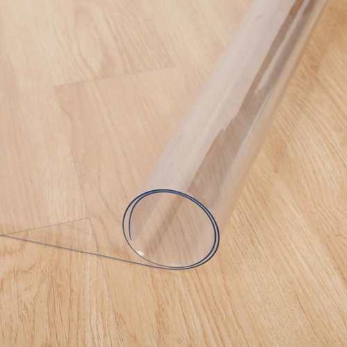 AMBERIS Chair Mat for Hardwood Floor, 45"×53"×0.06" Office Chair Mat, High Grade Transparent PVC Mat for Rolling Chairs