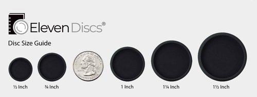 Eleven Discs 1½-Inch Aluminum Discs for Discbound Notebooks (Champagne, Set of 11)