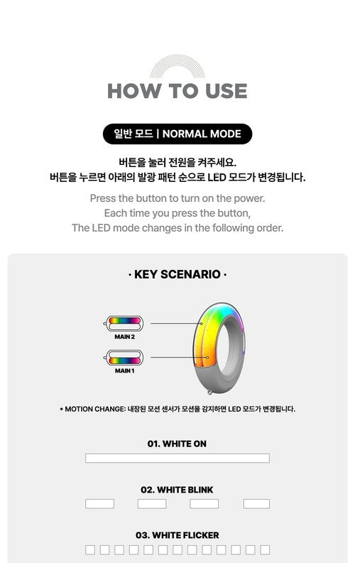 itzy Light Ring Ver.2 with Tracking Sealed Fanlight Lightstick