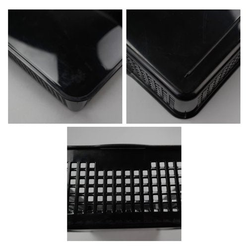 Joyeen 6 Pack Plastic Storage Paper Trays, Shallow Basket for Classroom Office Home