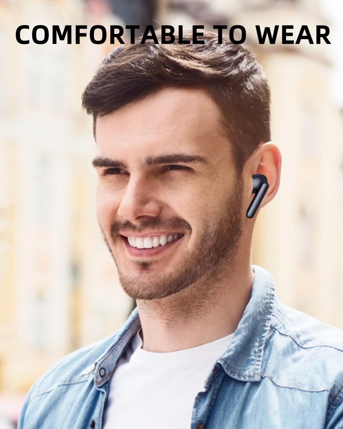 A8 PRO Wireless Earbuds - Bluetooth In-Ear Headphones with Deep Bass & IPX7 Waterproof | 36H Playtime