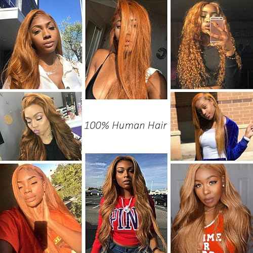 #30 Brown Bundles Human Hair Body Wave Bundles 24 24 24 Inch Light Brown Body Wave Bundle Unprocessed Brazilian Virgin Weave Hair 3 Bundle 50 Gram Per Bundle