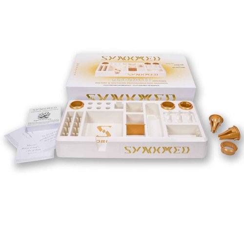 SYNKMED DDORG II: Doctors' Desk Organizer for Medical/Healthcare Professionals, Medical Offices, Clinics, Hospitals for medical devices, equipment, consumables, office supplies, Best Gift for Doctors