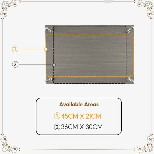 HEYUROP Book Press, Book Binding Machine, Flower Press Kit 17.7 * 11.8 inch