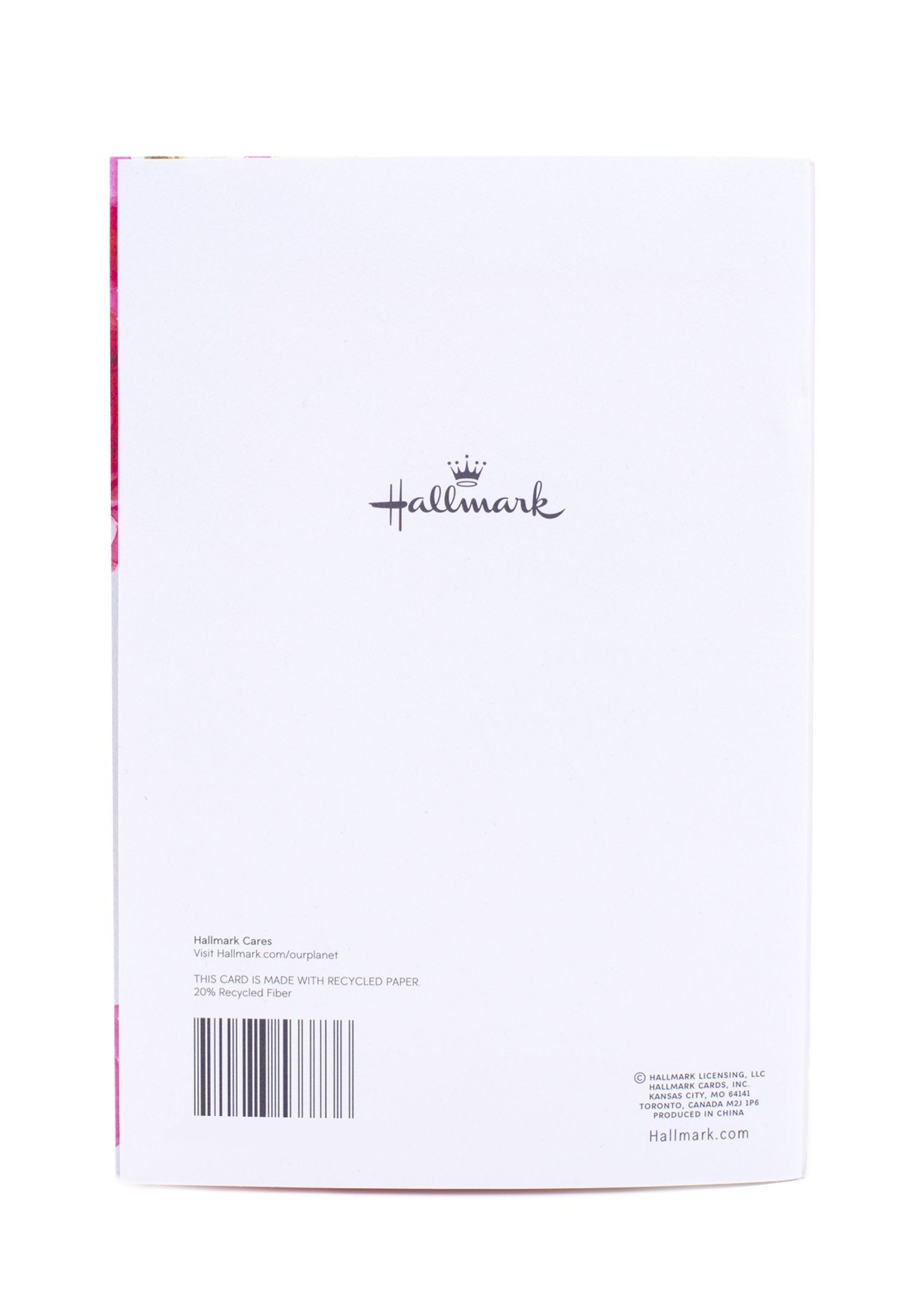 Hallmark Birthday Card for Wife (Roses with Pattern)
