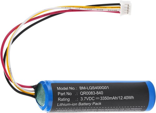 Qolsys Battery IAN034NA QR0083-840 | 3350mAh Rechargeable Replacement for IQ Panel 4 Series