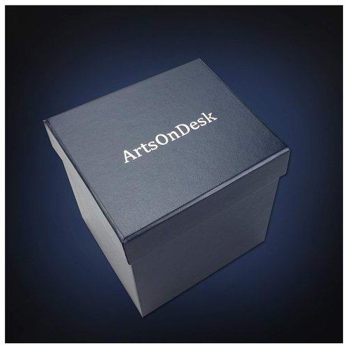 ArtsOnDesk Modern Art Pen and Pencil Holder St203 Stainless Steel Silver color Patented High-end Deck Accessory Desktop Pen Case Cup Tray Stand Office Organizer Christmas Valentines Gift.