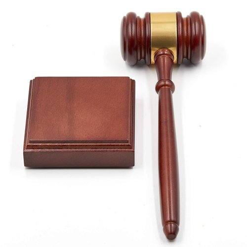 Gavels Fast Wooden Gavel with Custom Personalized Band and Optional Sound Block