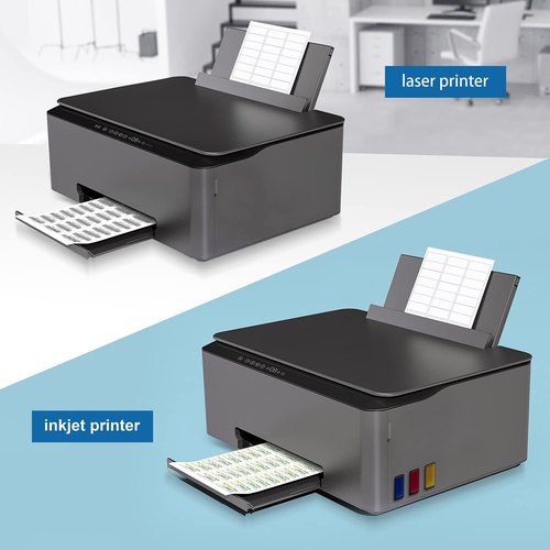Methdic Address Labels - 900 Premium Sticker Labels for Laser & Inkjet Printers | 1" x 2-5/8" White, 30 Sheets
