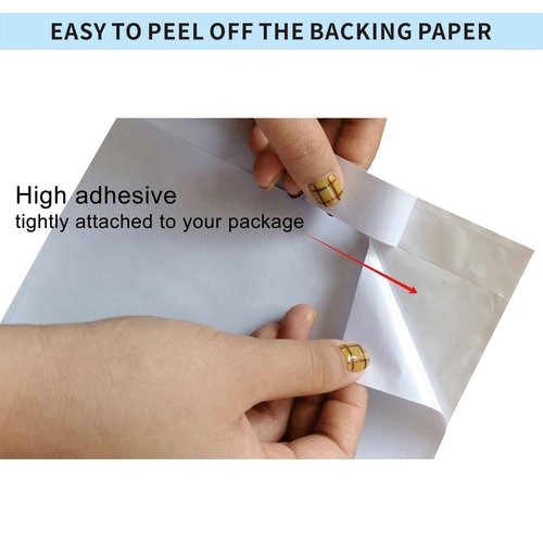 1000 Pcs 9.5"x6.7" Self-Sealing Packing List Envelope Pouches, Clear Adhesive Top Loading Packing Envelopes for Shipping Supply, Mailing Pouch Enclosed Bags Packing Slip & Invoice Labels