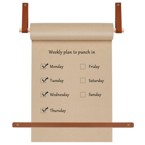 Brown Butcher Paper Roll-11.8inch Paper Roll Dispenser 30 Meters Craft Roll Butcher Holder for Wall Decor, Artwork, to-Do Lists and Ideal for Ideas