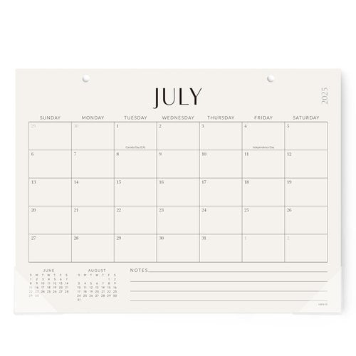 Jotsome Desk Calendar 2025-2026, Academic Desk Pad Calendar From July 2025 to December 2026 14x10.5 inch, Desk Blotter Calendar for Home and Office, Easy Planning