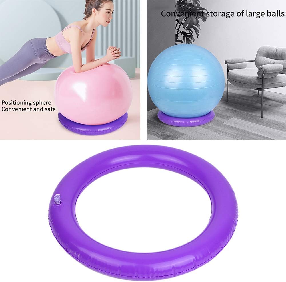 Yoga Ball Base - PVC Anti-Slip Fitness Ball for Home Gym | Improves Posture & Balance