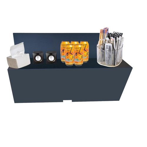 DPYSG_TO Above Monitor Organizer- Acrylic Accessories- Organizer Stand(9.8 inches high)
