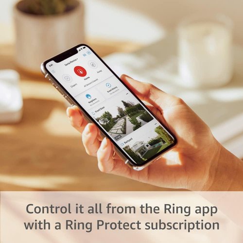 Ring Alarm 8-Piece Kit – Wireless Smart Home Security System | Expandable | Easy Setup | Mobile App Control | 24/7 Professional Monitoring | Alexa Compatible