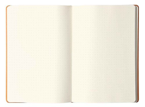 Rhodia Webnotebook, A5, Dot - Orange