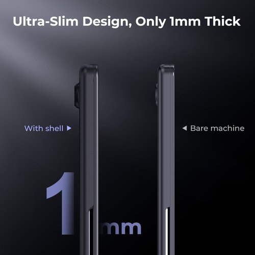 BlueSwan Matte Case for MacBook Pro 14 2025 2024-2021 M4 M3 M2 M1 Pro/Max, Compatible A3401 A3112 A2992 A2918 A2779 A2442, Hard Shell Protective Cover, Space Black Clear