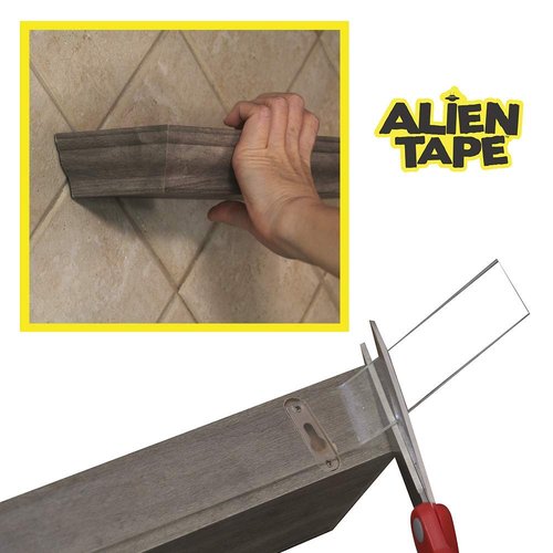 ALIEN TAPE Double Sided Tape Heavy Duty, Nano Tape, Double Sided Mounting Tape, Heavy Duty Double Sided Tape for Walls, Wall Tape, Clear Adhesive Tape for Poster Photo Wall Décor As Seen on TV 30 Feet