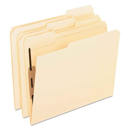 Pendaflex 1/3-Cut Top Tab Manila Folders with 2 Bonded Fasteners 50 Pack (M13U13)