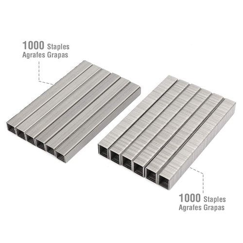 Arrow T50 Stainless Steel Staples Pack Set #508SS1 1/2'' 12mm and #506SS1 3/8'' 10mm
