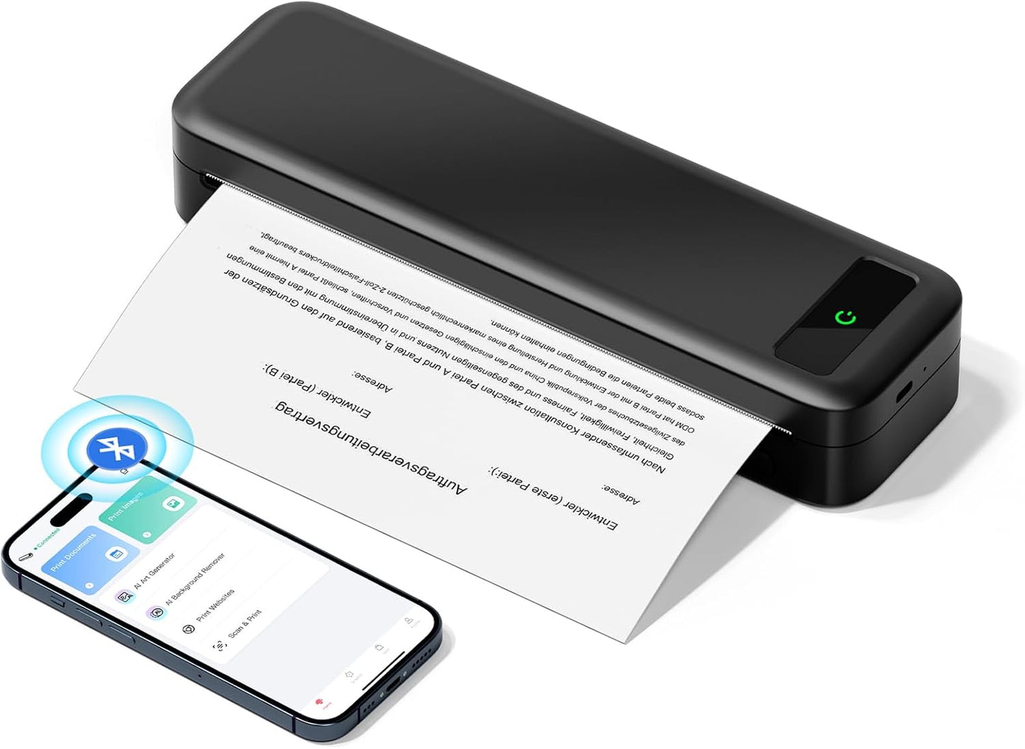 Thermal Paper Rolls | Quick-Dry A4 Size 8.27"x11.69" for A285M A282M A281M M835 M834 M832 Printers