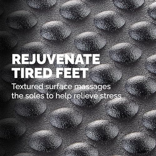 Fellowes 48121 Standard Foot Rest Graphite, 3.75 x 17.63 x 13.13 in – dual-height, tilting platform