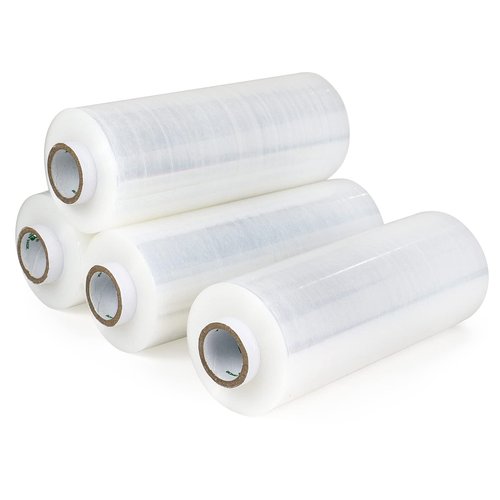 BOMEI PACK 10" Clear Stretch Wrap 4Pack 950ft Stretch Cling Durable Adhering Packing Moving Packaging Heavy Duty Shrink Film Stretch Wrap