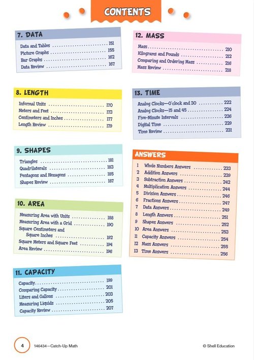 Catch-Up Math | 3rd Grade Learning Workbook - Engaging Activities for Skill Mastery