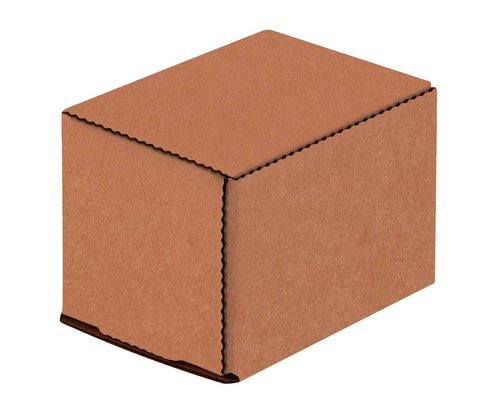 Aviditi Brown Kraft Corrugated Cardboard Mailing Boxes, 7 x 5 x 2 Inches, Pack of 50, Crush-Proof, for Shipping, Mailing and Storing