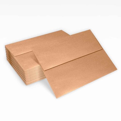 LUXPaper A7 Invitation Envelopes | Peel & Press | 5 1/4" x 7 1/4" | Copper Metallic | 80lb. Text | 250 Qty