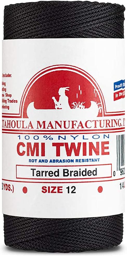 Catahoula Tarred, Braided Nylon Twine