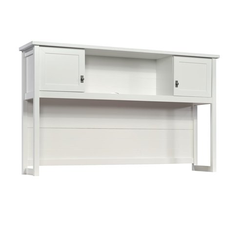 Sauder Cottage Road 66" Hutch, White Finish