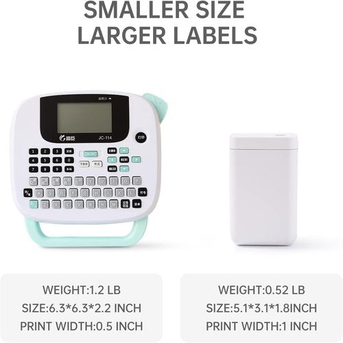 NIIMBOT Label Maker D101 - Portable Wireless Label Printer with Multiple Templates | USB Rechargeable for Home & Office Organization