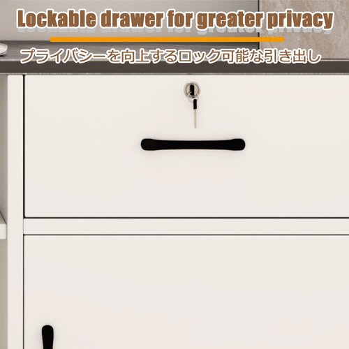 HUFIREHU Reception Desk L-Shap Cashier Front Desk Retail Counter For Checkout Office Reception Counter Curved Corner Retail Counter Cabinet For Office Beauty Salon Lobby Shop(White gray,LEFT_120CM/47.