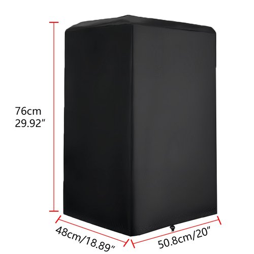 Musiin 15'' Outdoor Speaker Cover,Waterproof,Dust-Proof and UV-Proof Oxford Cloth,Bottom Drawstring Fastening Design,Suitable for Upright PA/DJ Speaker Protection Cover(2 Packs）