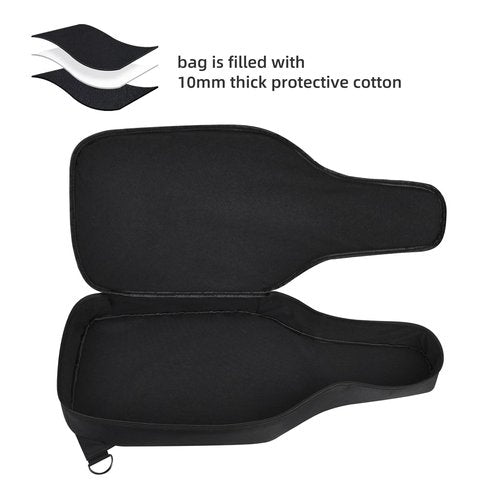 LEFOR·Z Carrying Case Compatible with PDP RIFFMASTER Wireless Guitar Controller,Travel Storage Backpack Bag Fits for PlayStation/XBOX Guitar Controller/Laptop/Cable with Shoulder Strap
