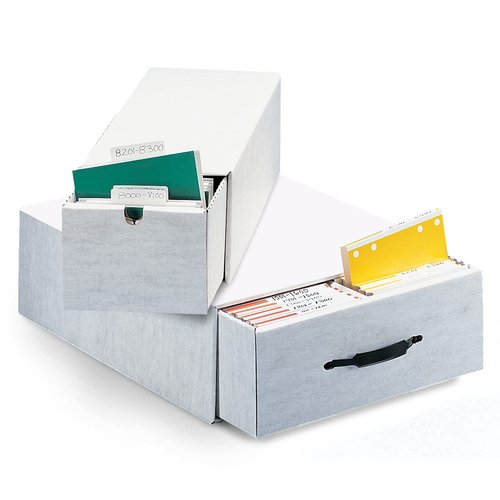APOTHECARY PRODUCTS Single File Organizer & Drawer, Storage for Paper, Files, Prescriptions, 2 Compartments, White, 13 1/2" x 5" x 17 1/4", Made in the USA